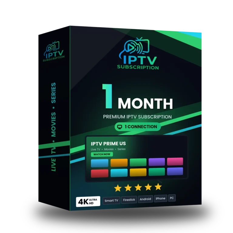 IPTV Prime US 1 Month IPTV subscription - 1 connection