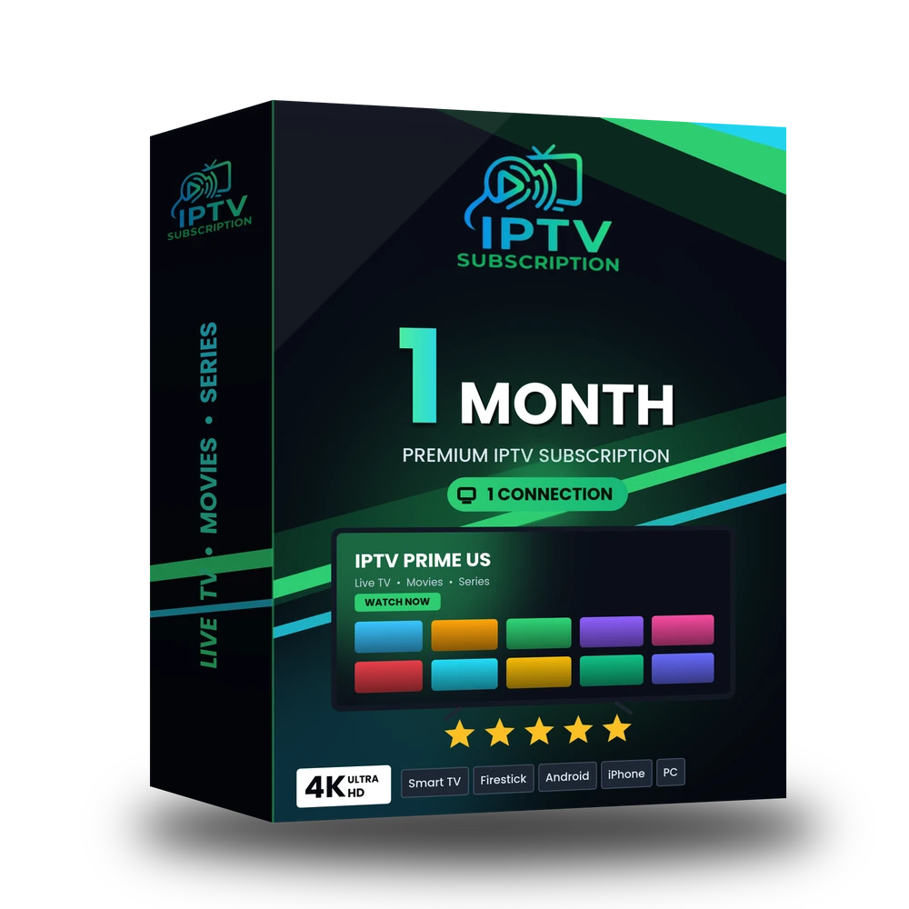 IPTV Prime US 1 Month IPTV subscription - 1 connection